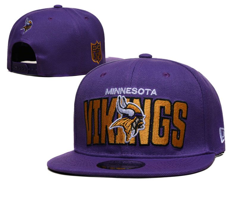 2023 NFL Minnesota Vikings Hat YS20231009->->Sports Caps